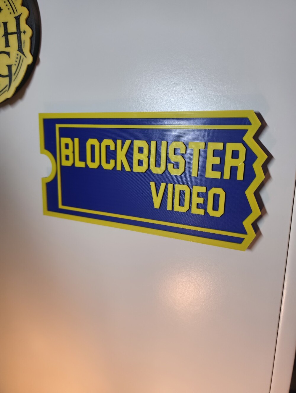 Blockbuster Logo Ticket Wall Art And Display Sign